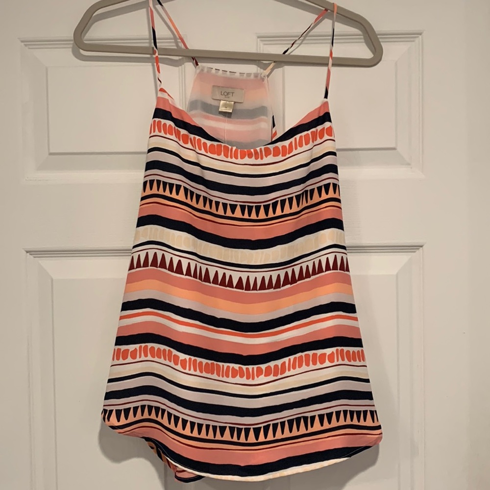 Multicolor Summer Flowy Tank
